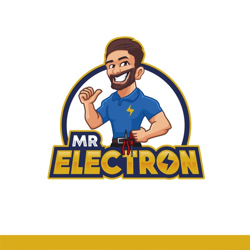 Design a logo for MR ELECTRON the electrical specialist Design by Gr8 ART