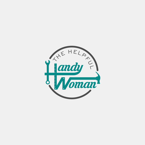 We need a design for our handywoman business that mixes masculine and feminine. Design by XarXi