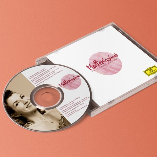 Illustrate the cover for Anne Sophie Mutter’s new album Réalisé par BluefishStudios