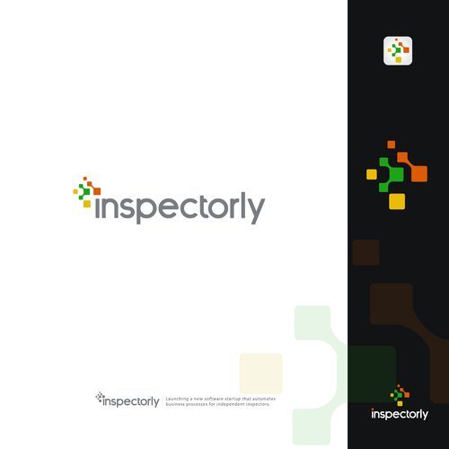 Innovative, concise branding for inspection software startup Design by J.Tot