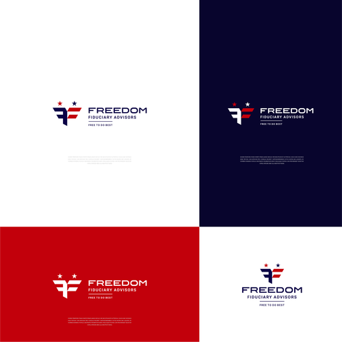 Investment company breaking away from corporate interest looking for fresh patriotic logo. Design by Jamal Jiare ™