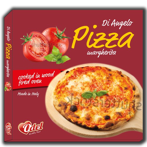 create a modern and appealing frozen pizza box Product packaging contest