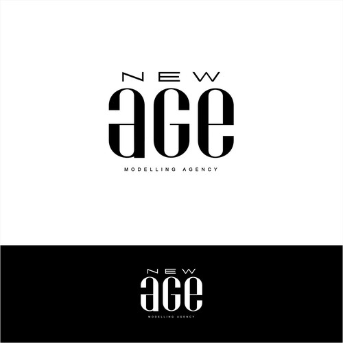 We need a sleek and modern logo for our modeling agency. Design by Splashthemes