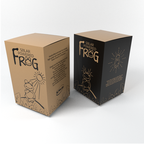 Create a creative box design for Solar Frog Design by degowang