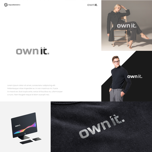 Edgy logo design for OWN IT Design by Bayudaswara