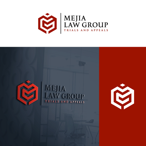 Modern, sleek law firm logo and branding Design by abdo4design