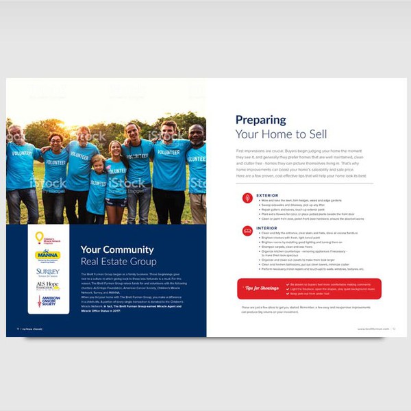 Corporate Magazine Design for Property Management Company