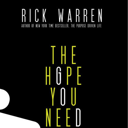 Design Rick Warren's New Book Cover Design by Pete Mendez