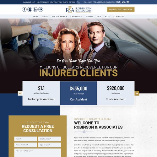 Maryland Accident Design by pixelwebplanet