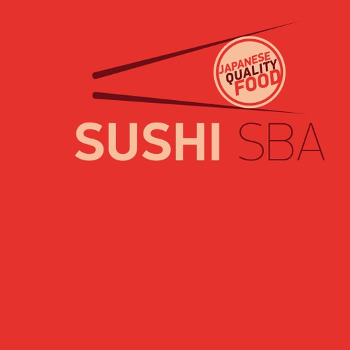 Draw a unique and simple logo for Japanese fast food restaurant. Enjoy the reward ! Design by Wooden Horse