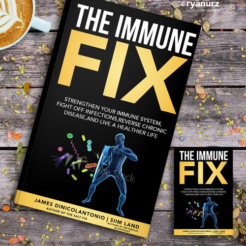 Health Immune System Book Design by ryanurz