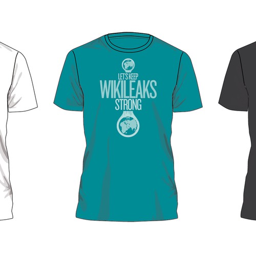 New t-shirt design(s) wanted for WikiLeaks Ontwerp door rulasic
