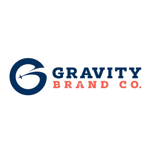 Logo for Gravity Brand Co. Design by Shishko™