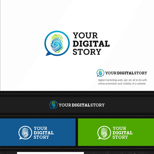 Design by somebody titled "Logo for digital marketing company"