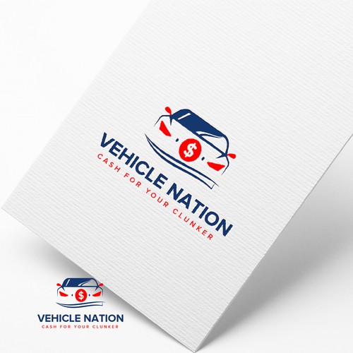 Vehicle Nation Seeks Logo For Junk Car Business. Design by smitadesign