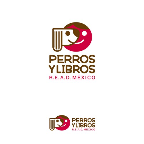 Design vincitore del contest "Queremos un gran logo para Perros y Libros"