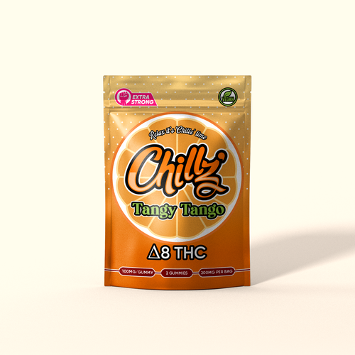 CHILLZ CBD Brand need his new packaging for his DELTA 8 Gummies Design by SONUPARMAR