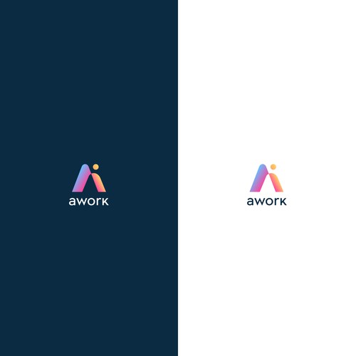 New logo for AI-based productivity software "awork" Diseño de Lumbeard