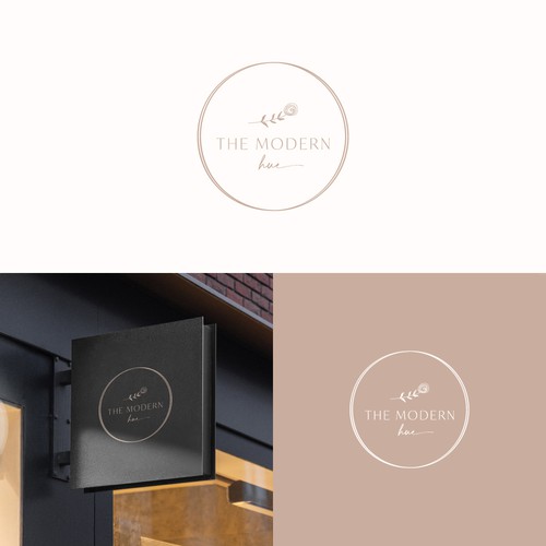 The Modern Hue Logo Design von anx_studio