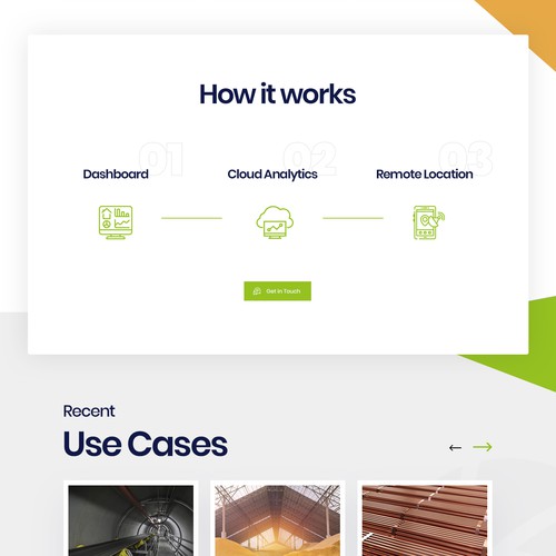A powerful web design for a high-tech drone startup Design by ⚡️unbox.style⚡️