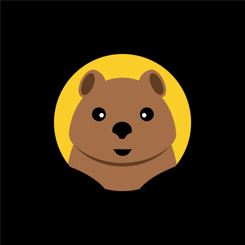 Designs | Cute & Derpy Wombat Logo for Discord Bot (Simple Profile ...