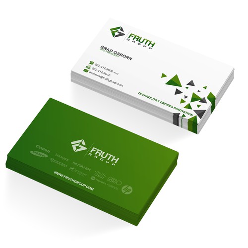 New High Tech Business Cards for High Tech Company Design by 720/2