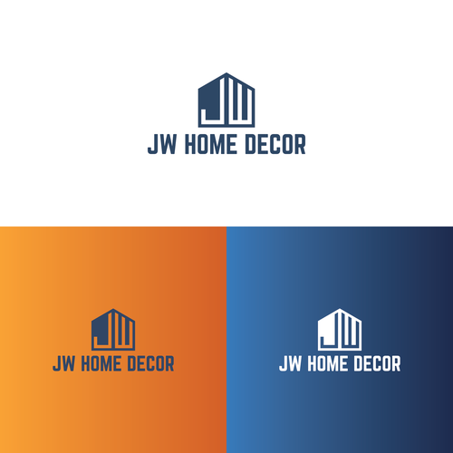 Design JW Home Decor Logo di tiara campus