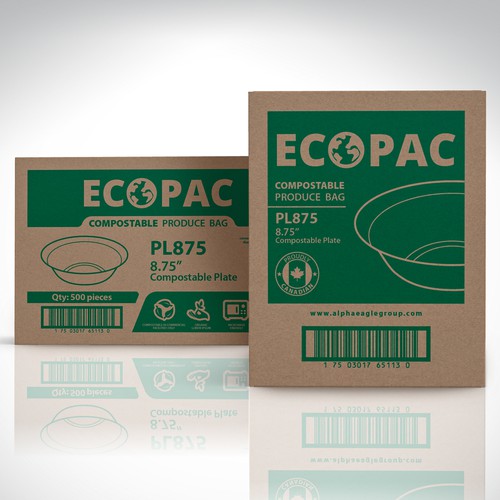 ECO FRIENDLY PACKAGING BOX DESIGN Design by Dimarchgrafic