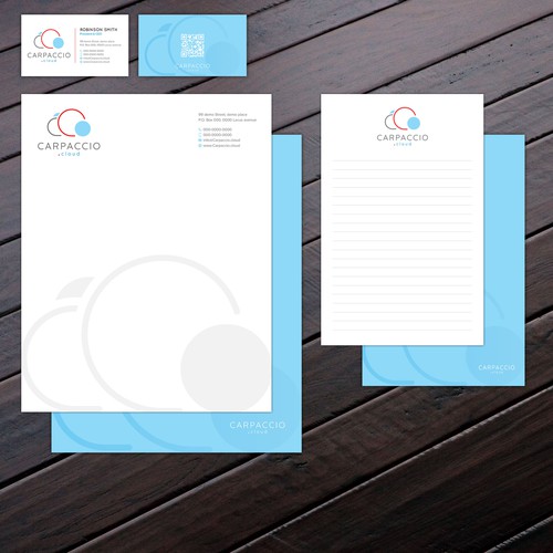 Give more muscle to research with graphic ID for CARPACCIO.cloud Design by Felix SH