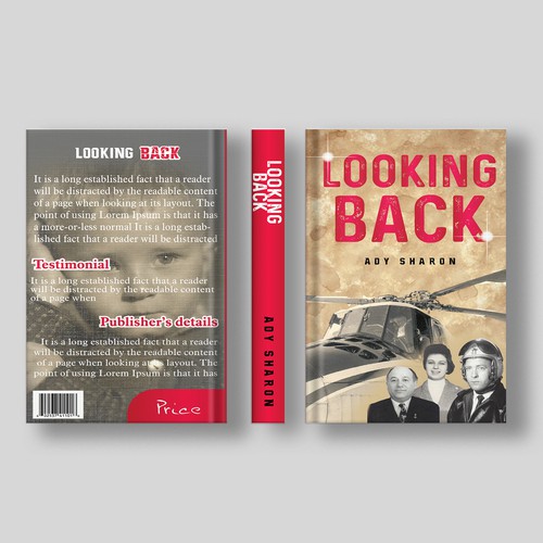 Design powerful Book Cover for "Looking Back" Design by Masuda Begum