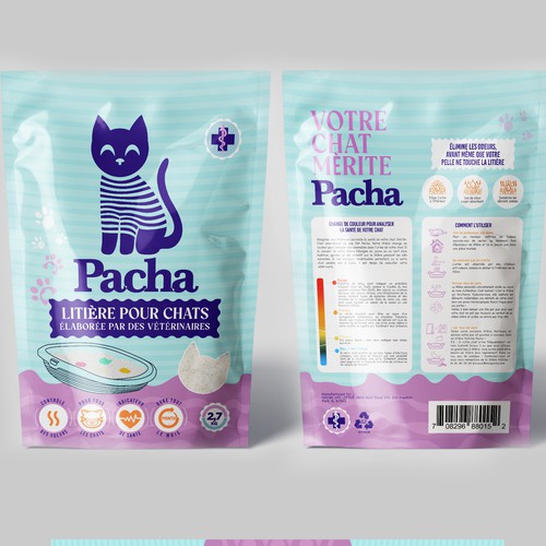 Cat Litter startup Minimalistic packaging - Contest Design von agooshe