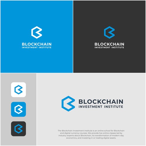 Blockchain creative logo contest Design by TheDaydreamerStd