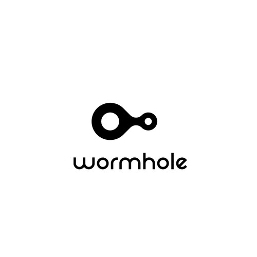 Wormhole Protocol Logo Design Design by BIMALIZER