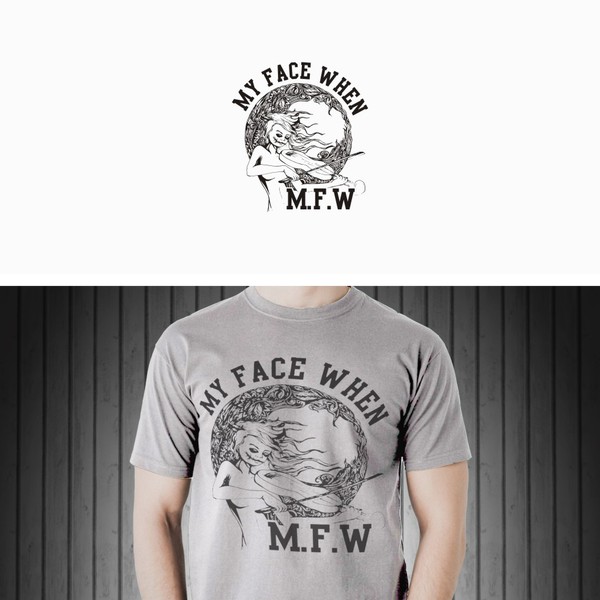 Design by Nggoplem titled "Design a cool t-shirt with these common acronyms/texts"