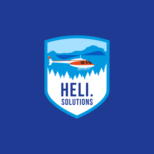 Heli.Solutions logo Diseño de 99.Designer ❤︎