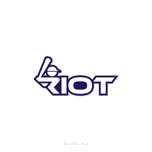 Designs | Riot Baseball Man | Logo design contest