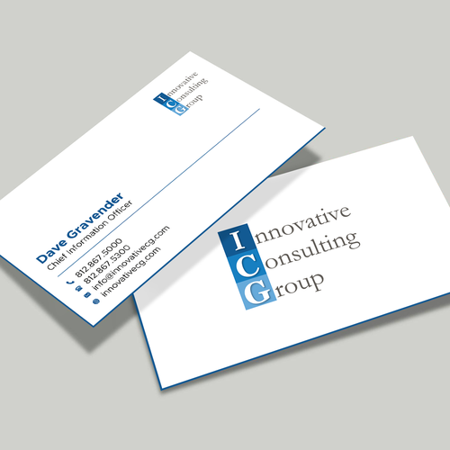 ICG Business Cards Design by boniamin
