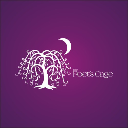 Create a stylized willow tree logo for our spiritual group. Diseño de N83touchthesky