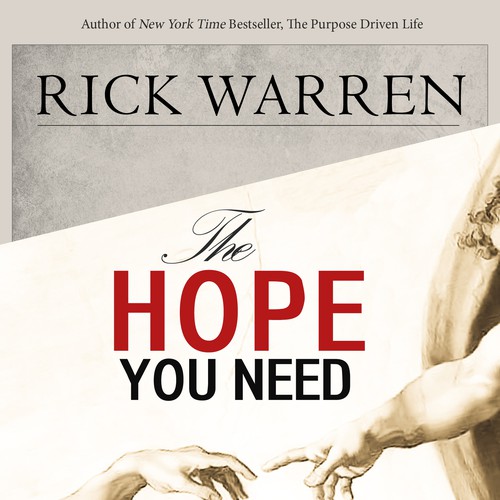 Design Rick Warren's New Book Cover Réalisé par helloyou