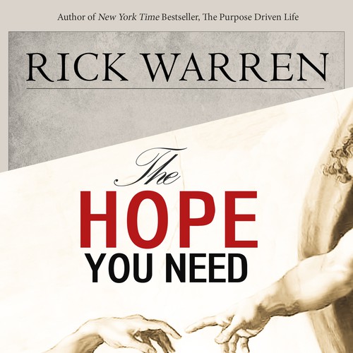 Design Rick Warren's New Book Cover Diseño de helloyou