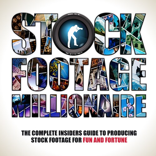 Eye-Popping Book Cover for "Stock Footage Millionaire" Design by ReLiDesign