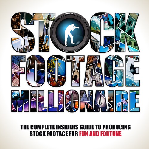 Eye-Popping Book Cover for "Stock Footage Millionaire" Réalisé par ReLiDesign