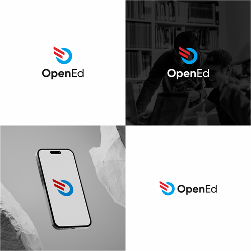 Design a timeless logo for the future of education. The world has changed. The future is open. Design by BɅNɅSPɅTI