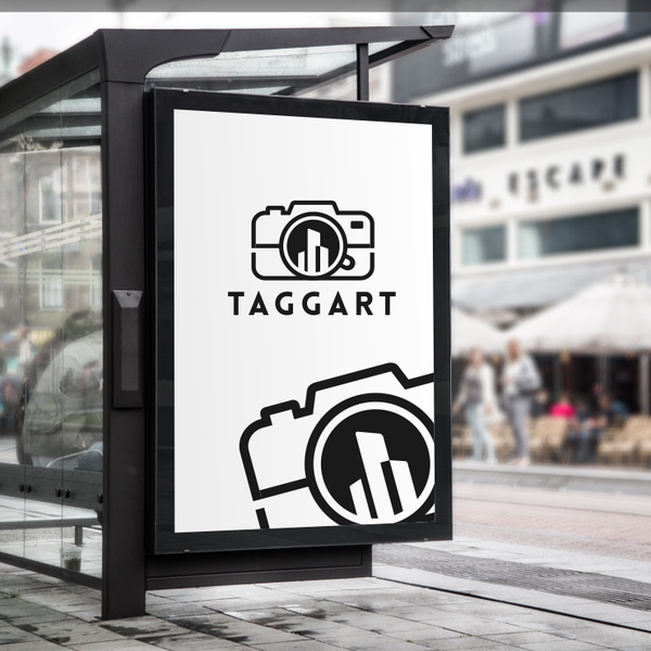 Design by Dailyᴵᶰᶜ titled "Architectural photographer and coffee Logo Design"