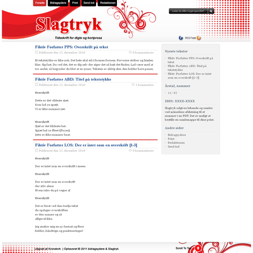 Simple Header and Footer for website Design von pohelasoft
