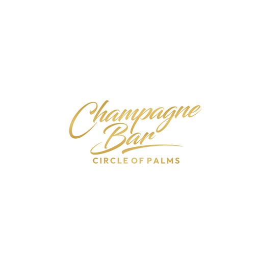 Luxury and modern Champagne Bar logo Design réalisé par Dee29ers