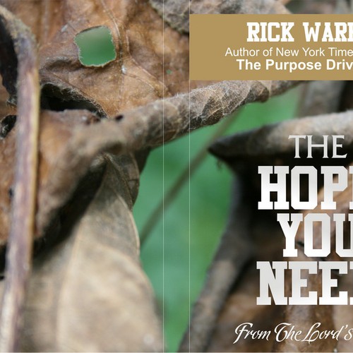 Design Rick Warren's New Book Cover Ontwerp door rakarefa
