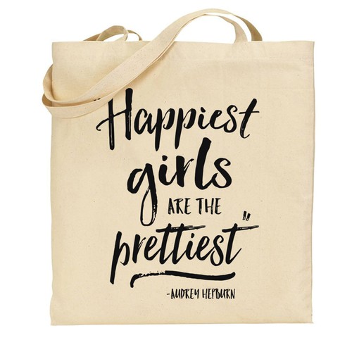 8 simple quote tote bag art designs, Other clothing or merchandise contest