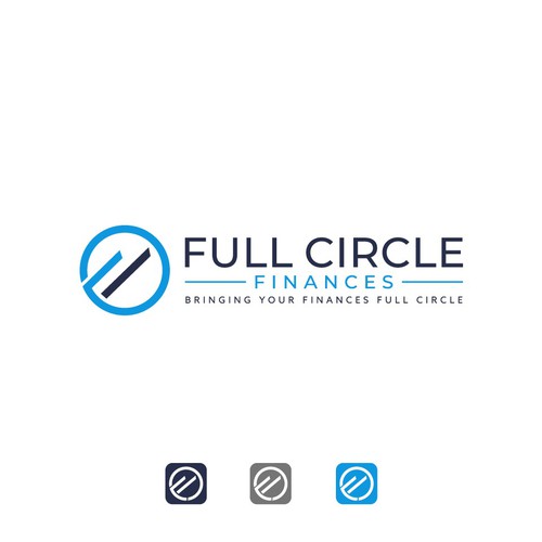 Simple but eye catching Full Circle logo for retirees Design von Unique V Designs