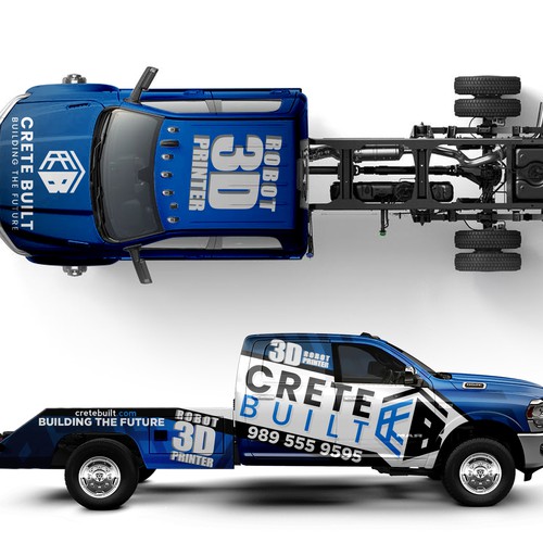 Truck and Trailer Wrap Design by ssrihayak